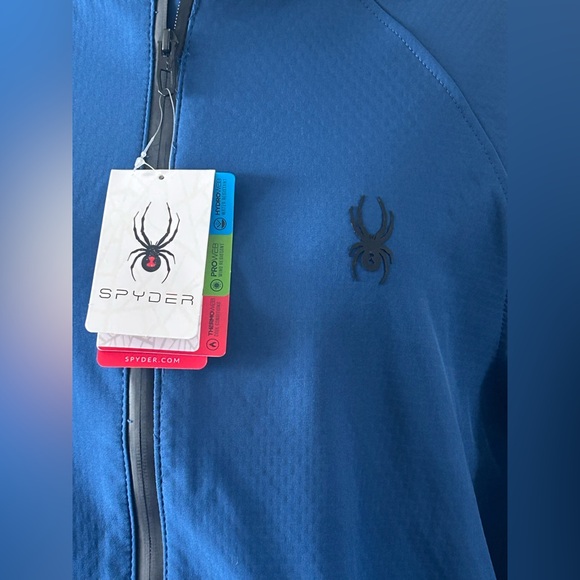 Spyder Blue Performance Jacket - Picture 2 of 13